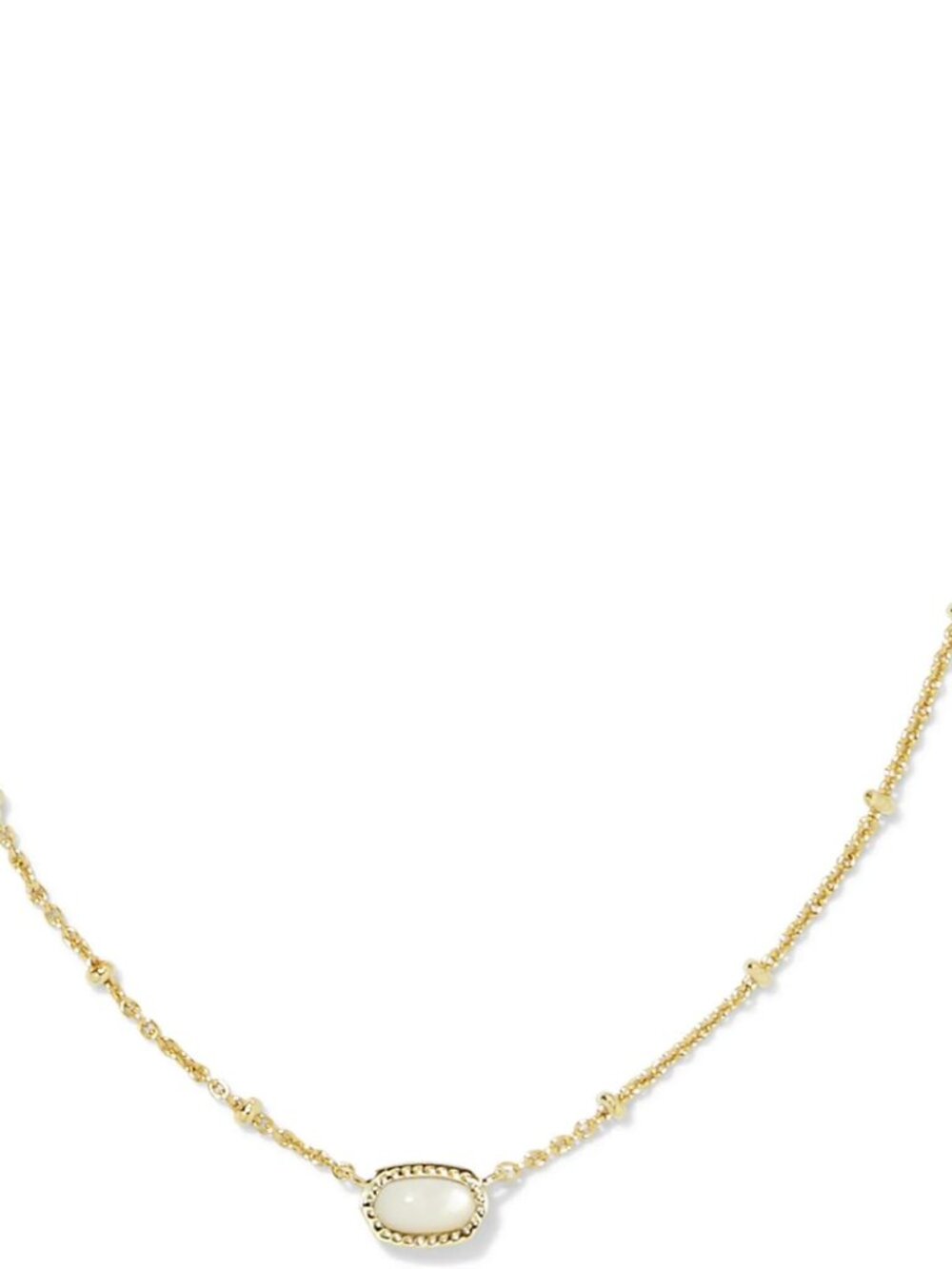 Mini Elisa 14k Gold-Plated Satellite Short Pendant Necklace, Fashion Jewelry for